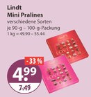 Mini Pralines von Lindt im aktuellen V-Markt Prospekt für 4,99 €