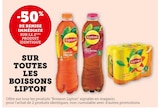 Super U Saint-Georges-sur-Loire - Promo -50% de remise immédiate sur le 2ème produit identique sur toutes les boissons Lipton Promo -50% de remise immédiate sur le 2ème produit identique sur toutes les boissons Lipton à dans le catalogue Super U à Saint-Georges-sur-Loire