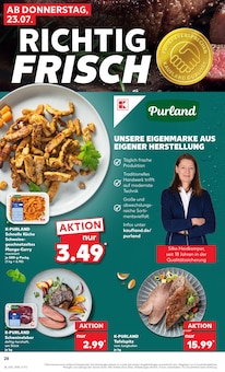 Rindfleisch im aktuellen Kaufland Prospekt (Chemnitz) Rindfleisch im Kaufland Prospekt "Hier bin ich richtig" mit 65 Seiten (Chemnitz)