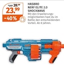 NERF ELITE 2.0 SHOCKWAVE von HASBRO im aktuellen Müller Prospekt für 23,99 €