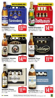 Warsteiner im EDEKA Prospekt "Aktuelle Angebote" mit 55 Seiten (Villingen-Schwenningen)