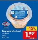 Aktuelle Feinkostlebensmittel Angebote bei Netto Marken-Discount in Duisburg Aktuelles Bayerischer Wurstsalat Angebot bei Netto Marken-Discount in Duisburg ab 1,99 €
