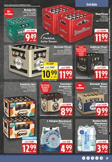 Bier im EDEKA Prospekt "Aktuelle Angebote" mit 28 Seiten (Arnsberg)