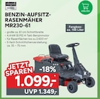 Benzin-Aufsitz-Rasenmäher MR230-61 im Angebot bei Marktkauf in Ulm Benzin-Aufsitz-Rasenmäher MR230-61 Angebote von Scheppach bei Marktkauf Ulm für 1.099,00 €