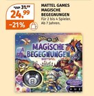 MAGISCHE BEGEGNUNGEN im Müller Prospekt MAGISCHE BEGEGNUNGEN von MATTEL GAMES im aktuellen Müller Prospekt für 24,99 €