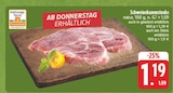 Aktuelles Schweinekammsteaks Angebot bei E center in Würzburg ab 1,19 €