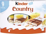KINDER Country - KINDER en promo chez Géant Casino Niort à 2,15 €