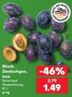 Zwetschgen im Kaufland Prospekt zum Preis von 1,49 €