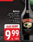 Aktuelles The Original Irish Cream Angebot bei EDEKA in Mönchengladbach ab 9,99 €