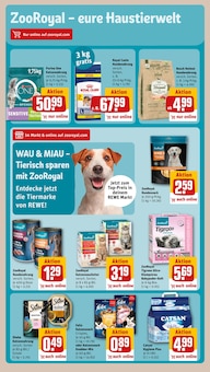 Katzenfutter im REWE Prospekt "Dein Markt" mit 28 Seiten (Aachen)