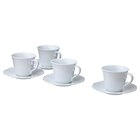 Tasse mit Untertasse weiß im Angebot bei IKEA in Lippstadt Tasse mit Untertasse weiß Angebote bei IKEA Lippstadt für 19,99 €