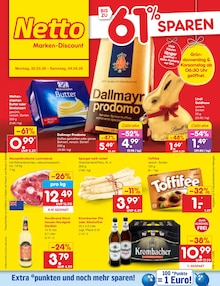 Butter im aktuellen Netto Marken-Discount Prospekt (Magdeburg) Butter im Netto Marken-Discount Prospekt "Aktuelle Angebote" mit 62 Seiten (Magdeburg)