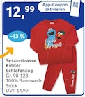 Sesamstrasse Kinder Schlafanzug für 12,99 € bei budni im Angebot Sesamstrasse Kinder Schlafanzug im aktuellen budni Prospekt