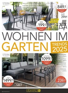 Fernsehsessel im BRAUN Möbel-Center Prospekt "WOHNEN IM GARTEN 2025" mit 4 Seiten (Reutlingen)