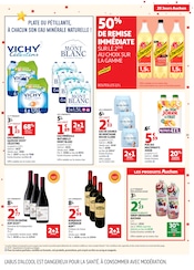 Promos Eau Minérale dans le catalogue "25 JOURS AUCHAN" de Auchan Supermarché Eau Minérale en promo dans le catalogue Auchan Supermarché à la page 23