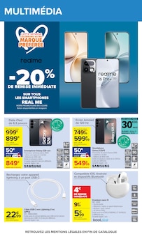 Promotion Téléphone Portable dans le prospectus Carrefour, valable du 23/06/2026 au 06/07/2026 Promo Téléphone Portable dans le catalogue Carrefour du moment à la page 70