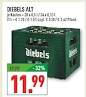 Alt im Angebot bei Marktkauf in Münster Alt Angebote von Diebels bei Marktkauf Münster für 11,99 €