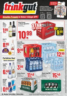 Aktueller Trinkgut Prospekt "Aktuelle Angebote" Seite 1 von 6 Seiten für Wuppertal