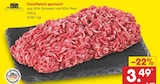 Hackfleisch gemischt im Angebot bei Netto Marken-Discount in Hemer Hackfleisch gemischt Angebote von Gut Ponholz bei Netto Marken-Discount Hemer für 3,49 €