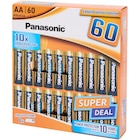 Piles Panasonic AA - Panasonic en promo chez Action Toulouse à 9,95 €
