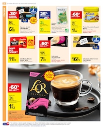 Prix et réduction Infusion dans le prospectus Carrefour Market en cours Offre Infusion dans le catalogue Carrefour Market du moment à la page 38