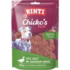 RINTI Snack Chicko's Plus Gemüsetaler mit Ente 80 g Angebote von Rinti bei Zookauf Schwerte für 1,89 €