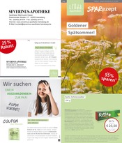 Linda Premiumapotheke Apotheken Prospekt der aktuellen Woche mit 3 Seiten, gültig von 01.09.2025 bis 30.09.2025, in Waldfeucht und Umgebung Aktueller Linda Premiumapotheke Apotheken Prospekt in Waldfeucht und Umgebung, "Aktuelle Angebote" mit 3 Seiten, 01.09.2025 - 30.09.2025