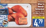 Wies'n Hendl-Schenkel im EDEKA Prospekt Wies'n Hendl-Schenkel von Wiesenhof im aktuellen EDEKA Prospekt für 4,79 €