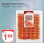 Serrano Reserva Angebote von Abraham bei GLOBUS Bochum für 1,99 €