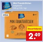 Mini Franzbrötchen für 2,49 € bei Netto Marken-Discount im Angebot Mini Franzbrötchen im aktuellen Netto Marken-Discount Prospekt