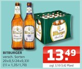 Getränke Oase - Bitburger Angebot im Prospekt Bitburger bei Getränke Oase im Prospekt "" für 13,49 €