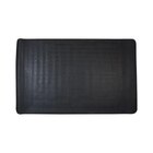 Tapis de coffre voiture en PVC noir 80x120 cm (vendu à l'unité) en promo chez CarterCash Tapis de coffre voiture en PVC noir 80x120 cm (vendu à l'unité) dans le catalogue CarterCash