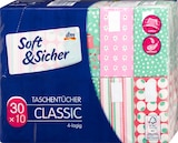 Taschentücher Classic Design 4-lagig (30x10 St) im dm-drogerie markt Prospekt Taschentücher Classic Design 4-lagig (30x10 St) von Soft&Sicher im aktuellen dm-drogerie markt Prospekt für 2,85 €