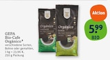 Bio-Cafe Orgánico Bohne Angebote von GEPA bei tegut Mainz für 5,99 €