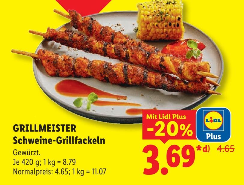 Schweine-Grillfackeln