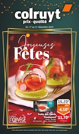 Poisson Angebote im Prospekt "Joyeuses Fêtes" von Colruyt Poisson Angebote im Prospekt "Joyeuses Fêtes" von Colruyt auf Seite 1