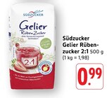 Gelier Rübenzucker 2:1 im Angebot bei EDEKA in Singen Gelier Rübenzucker 2:1 Angebote von Südzucker bei EDEKA Singen für 0,99 €