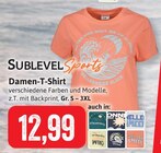 Damen-T-Shirt Angebote von Sublevel Sports bei Kaufhaus Stolz Bremerhaven für 12,99 €