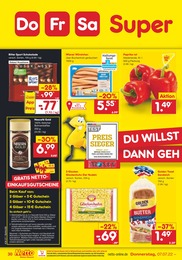 Netto Marken-Discount Prospekt für Roggentin b Neustrelitz: Super Wochenende, 12 Seiten, 07.07.2022 - 09.07.2022
