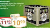 Bier im Angebot bei GLOBUS in Gera Bier Angebote von Warsteiner bei GLOBUS Gera für 10,99 €