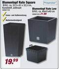 Blumentopf Rato Square im POCO Prospekt Blumentopf Rato Square von Prosperplast im aktuellen POCO Prospekt für 19,99 €