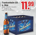 Alt oder blue 20 x 0,5 l bei Trinkgut im Gütersloh Prospekt für 11,99 €