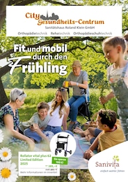 Sanitätshaus Roland Klein GmbH Prospekt für Glückstadt: "Fit und mobil durch den Frühling", 6 Seiten, 13.03.2025 - 31.05.2025