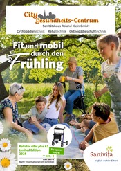 Aktueller Sanitätshaus Roland Klein GmbH Sanitätshaus Prospekt in Drochtersen und Umgebung, "Fit und mobil durch den Frühling" mit 6 Seiten, 13.03.2025 - 31.05.2025