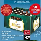 Aktuelle Bitburger Angebote bei EDEKA in Gladbeck Aktuelles Stubbi Angebot bei EDEKA in Gladbeck ab 9,49 €