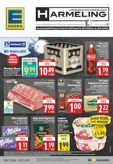 EDEKA Prospekt der Woche "Aktuelle Angebote" Seite 1, 30.06.2025 bis 05.07.2025 für Bocholt Aktueller EDEKA Prospekt "Aktuelle Angebote" Seite 1 von 24 Seiten für Bocholt