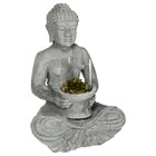 Statue Bouddha assis en promo chez Carrefour Mérignac à 24,99 €