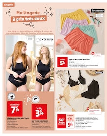 Promo Slip Femme dans le catalogue Auchan Hypermarché du moment à la page 30