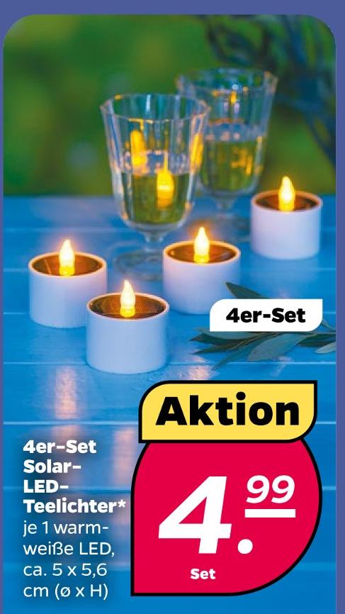 Solar-LED-Teelichter