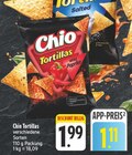Tortillas Wild Paprika Angebote von Chio bei EDEKA Ansbach für 1,11 €